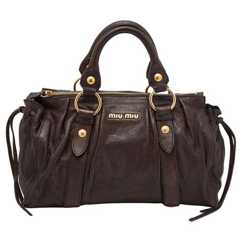 miu miu vitello tote|miu michael totes.